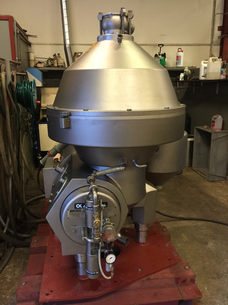 Alfa-Laval BRPX 714 HGV-34C clarifier centrifuge, 316SS.