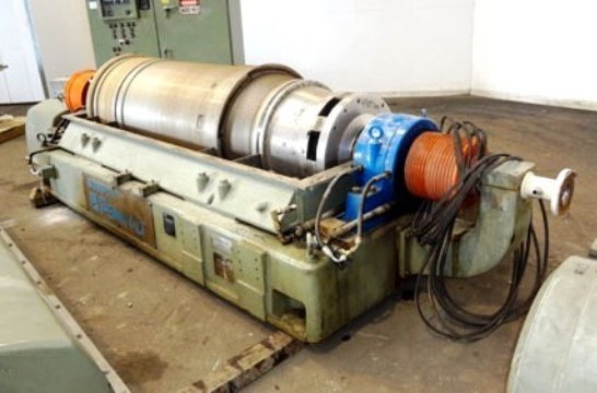 Sharples PM-75,000 Super-D-Canter centrifuge, 316SS.