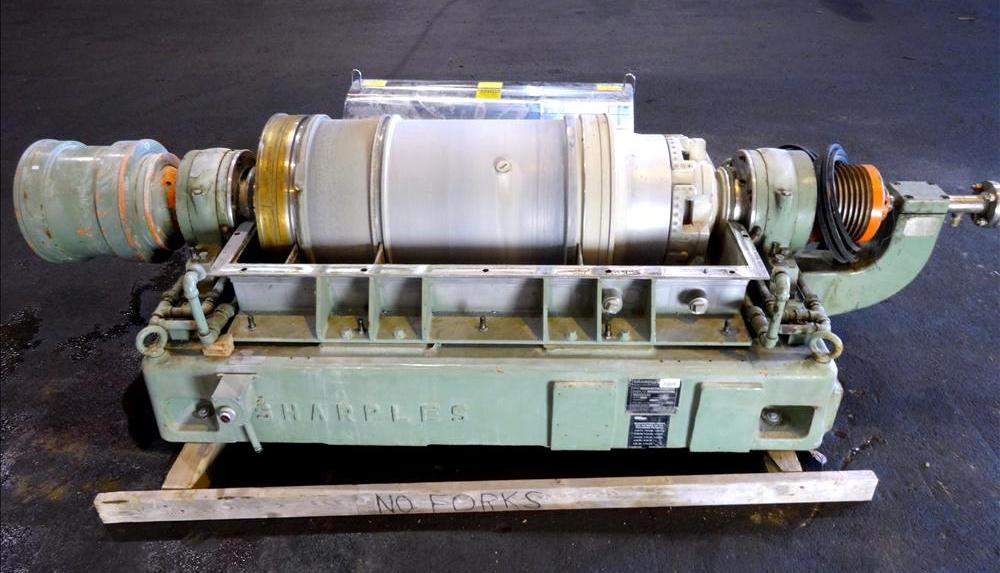 (2) Sharples PM-40,000 (P4600) Super-D-Canter centrifuges, 316SS.