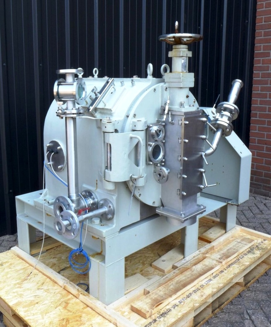 Rousselet EHR-501G peeler centrifuge, 316SS.