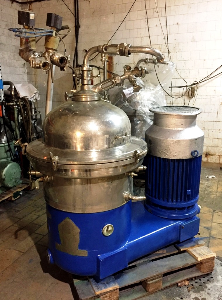 Westfalia SAMR 15037 clarifier centrifuge, 316SS.