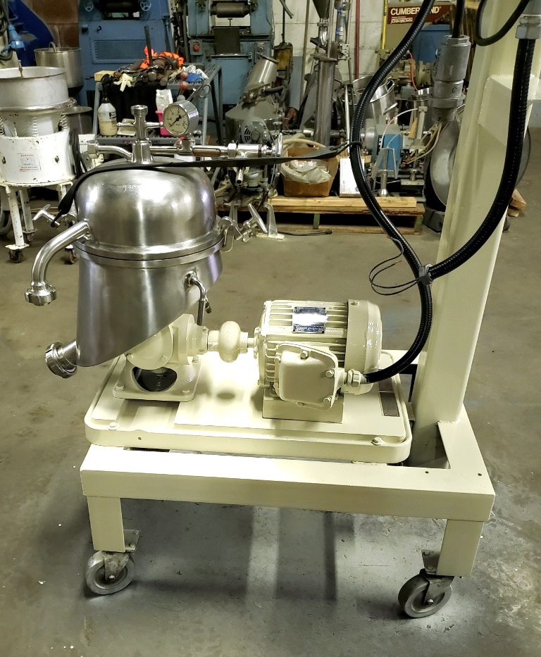 Westfalia SAOOH 205 separator centrifuge, 316SS.