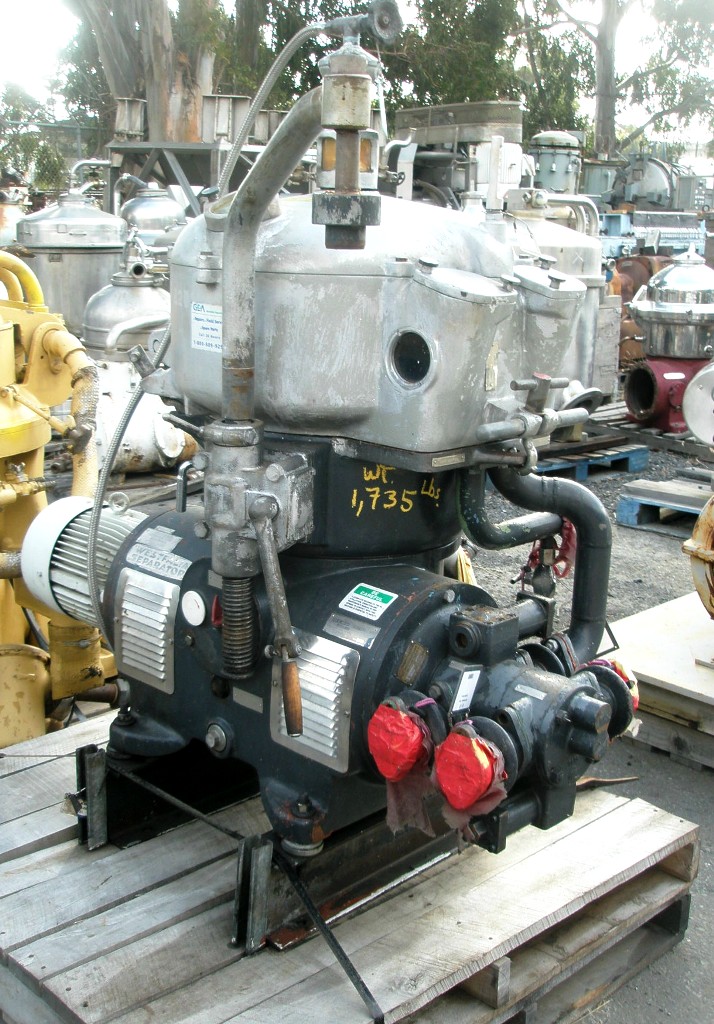 Westfalia OTA 18-00-066 oil purifier, SS.