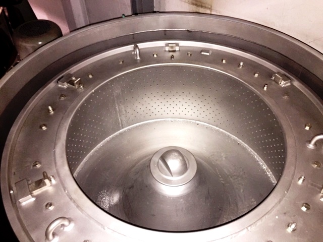 RINA SC-100 PR perforate basket centrifuge, 316SS.