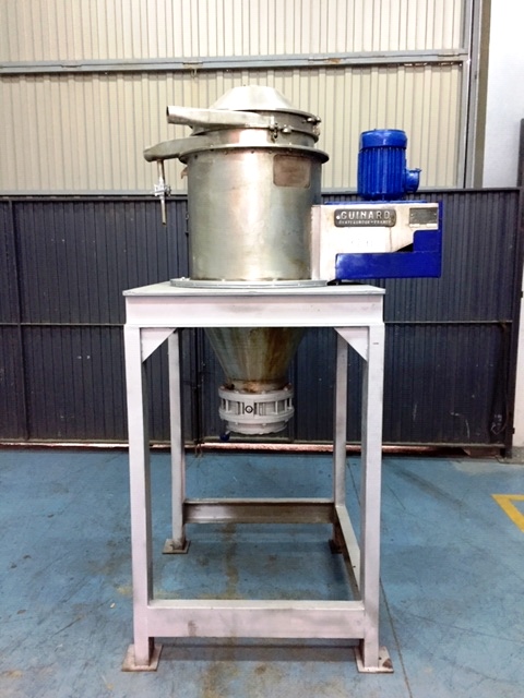 Guinard C-20 continuous screening centrifuge, 316SS.