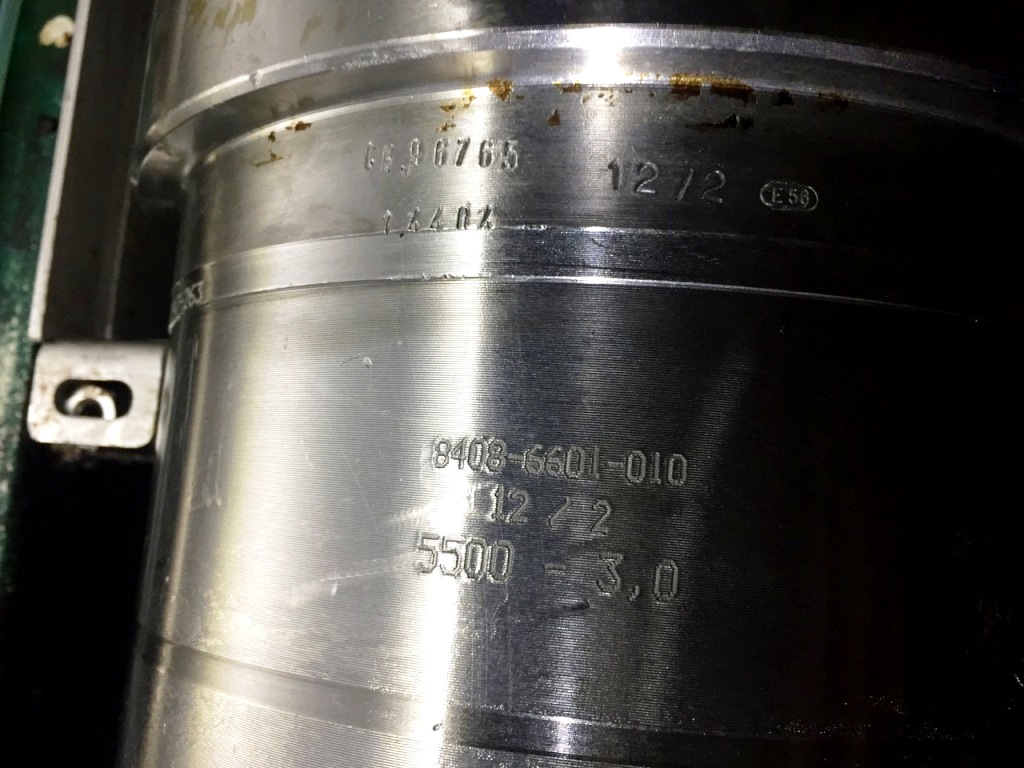Westfalia CD 205-00-00 decanter centrifuge, 316SS.