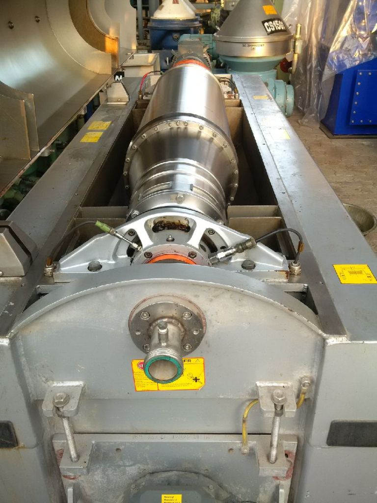 (2) Alfa-Laval FOODEC 310M decanter centrifuges, 316SS.         