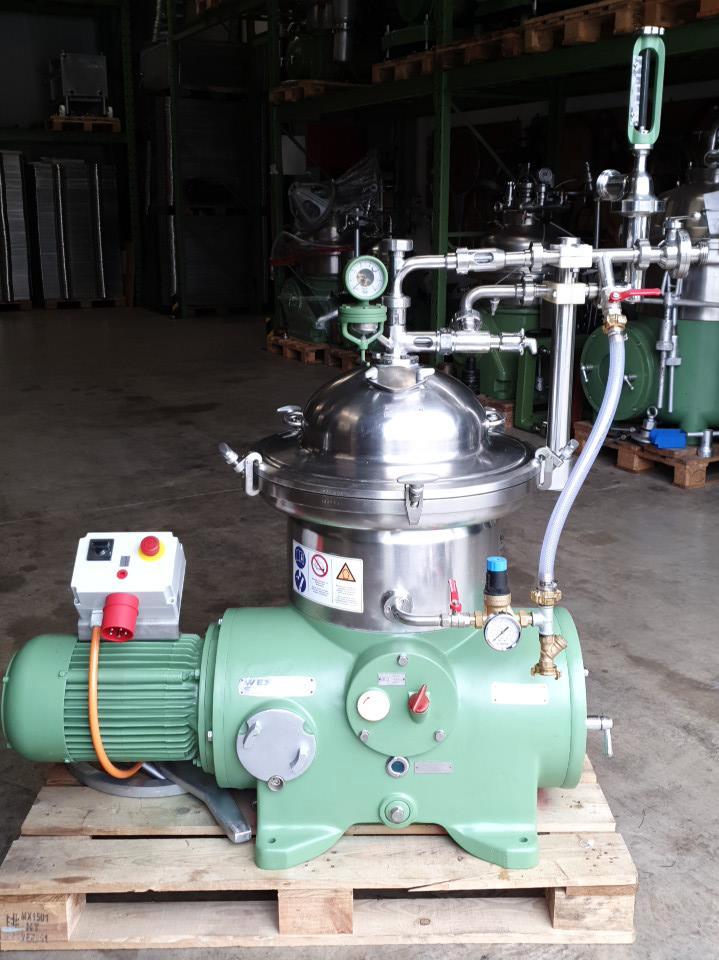 Westfalia SA 14-06-076 clarifier centrifuge, 316SS.
