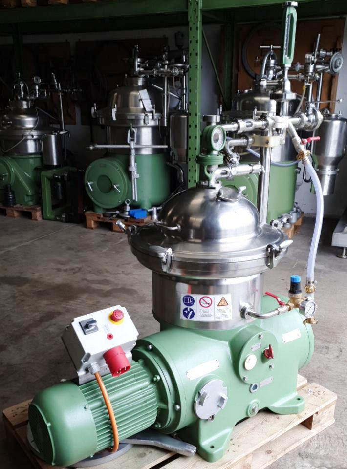 Westfalia SA 14-06-076 clarifier centrifuge, 316SS.