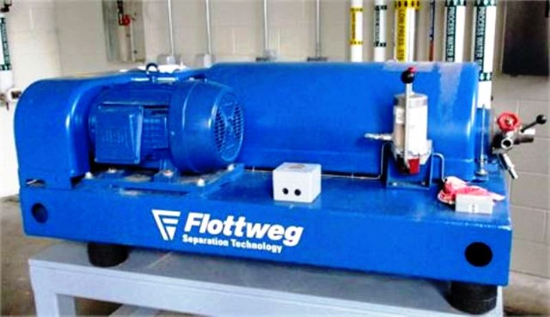 Flottweg Z23-4/401 hybrid decanter centrifuge, 316SS.